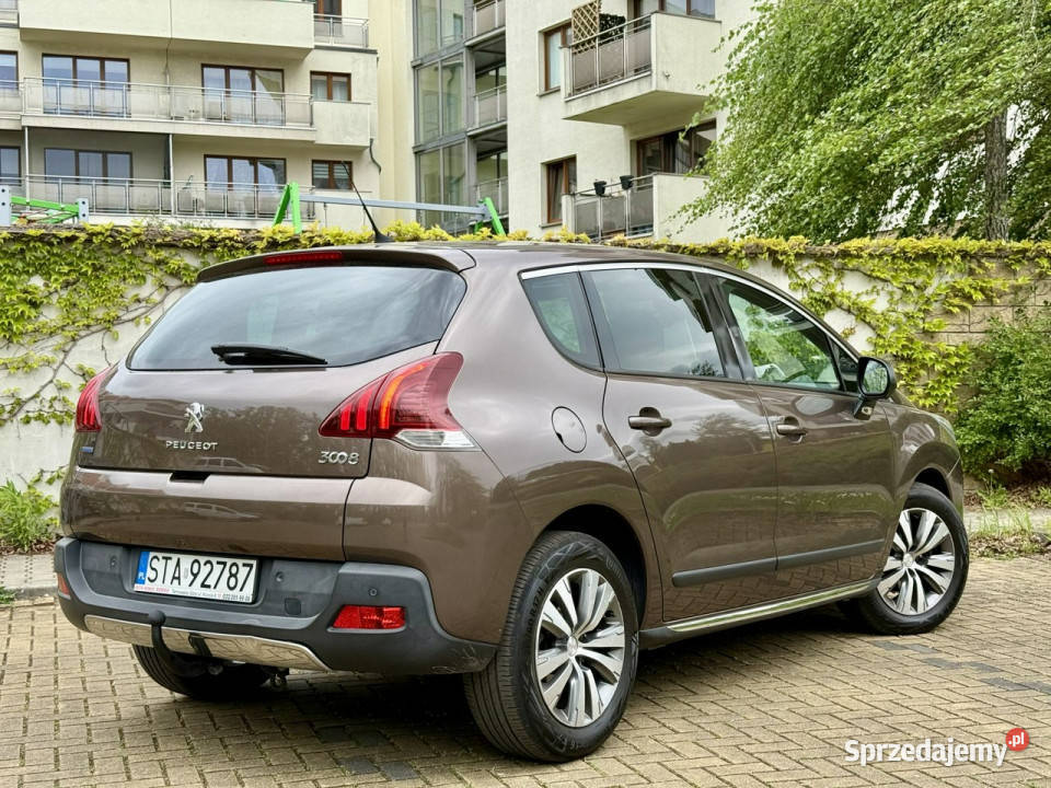 Peugeot 3008 20 HDI Panorama Navi Skóra LED I klimatyzacja śląskie Tarnowskie Góry