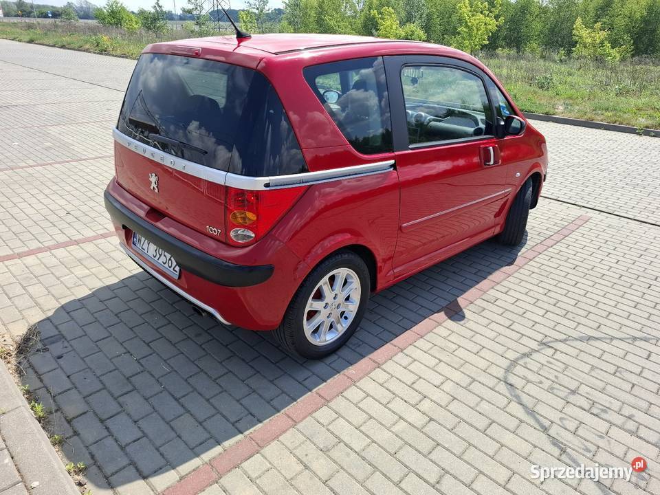 Peugeot 1007 2006 r 14 75 benzyna Automat mały klimatyzacja