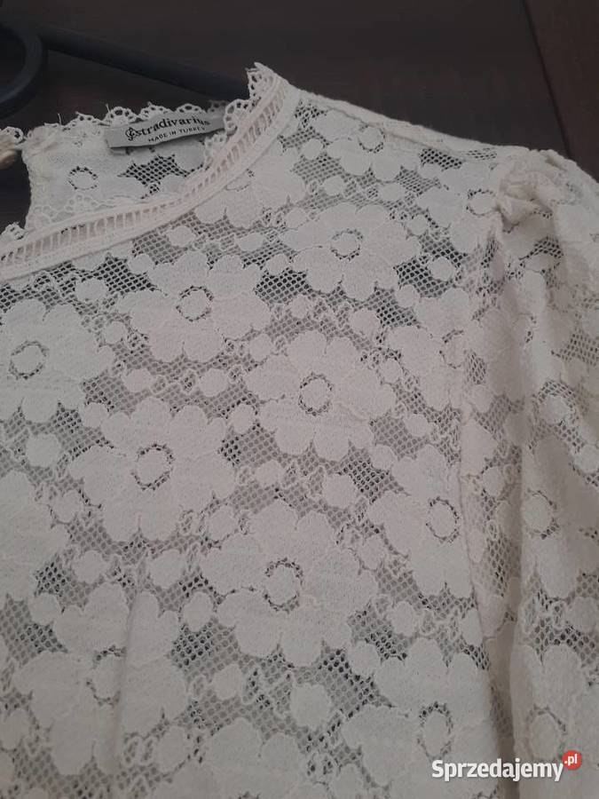 bluzka koronkowa bawełniana M Stradivardius Bluzki i koszule Gdańsk