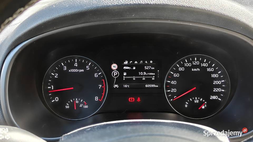 KIA Sportage GTLine niski przebieg bezwypadkowa Rok produkcji 2017 warmińsko-mazurskie Olsztyn sprzedam