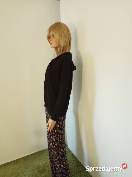 Bluza bawełniana FF czarna z kapturem r 38 Pszczyna sprzedam