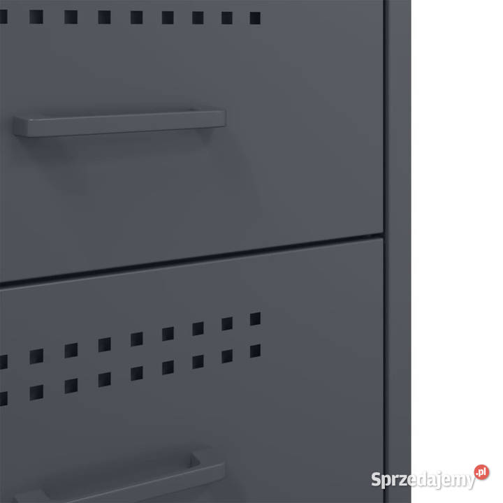 Szafka nocna antracyt 36x39x68 stal WM843082 Warszawa