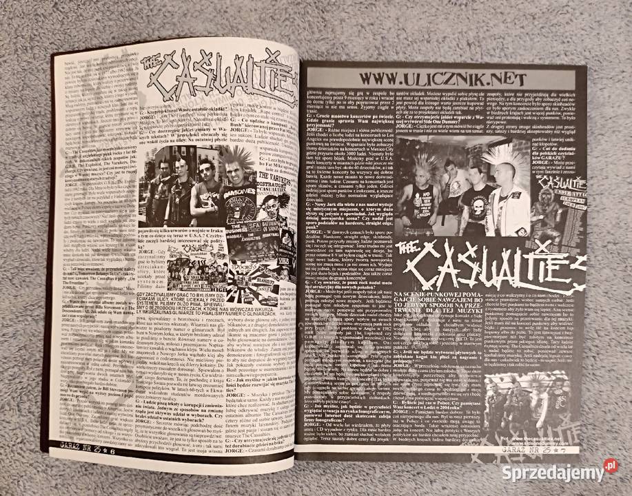 Garaż 25 12007 Fanzine punk oi hc reggae ska miękka Rybnik