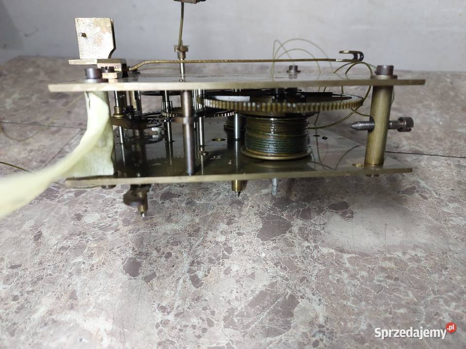 699 Mechanizm zegara linkowego żyłkowego GB Antyki Tczew