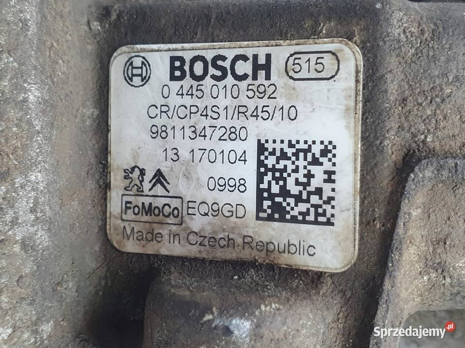 POMPA WTRYSKOWA Ford Transit Connect 15 TDCI Pompy wtryskowe