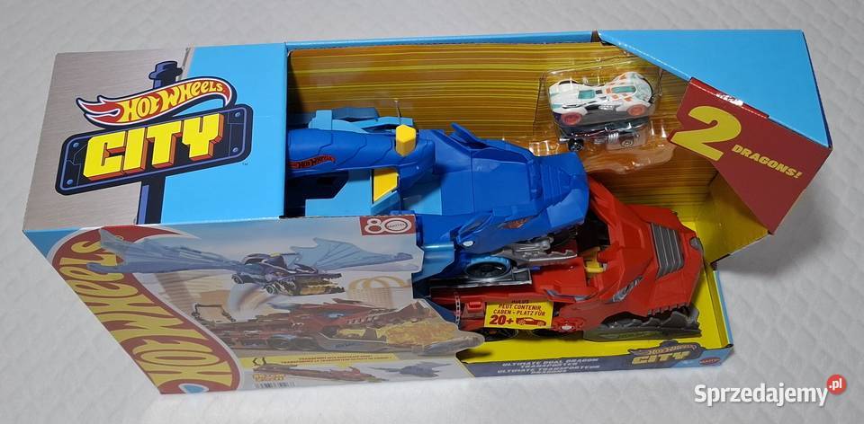 Hot Wheels Ultimate dual dragon transporter Samochody i pojazdy śląskie Czeladź