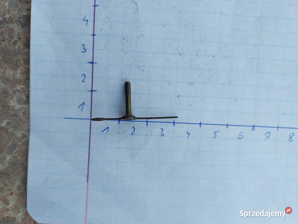 101 Wskazówka sekundowa starego zegara GB Becker