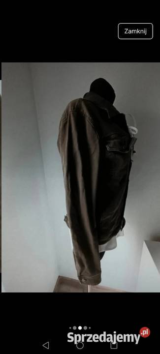 Kurtka jeansowa Denim Diesel khaki wiatrówka Krosno