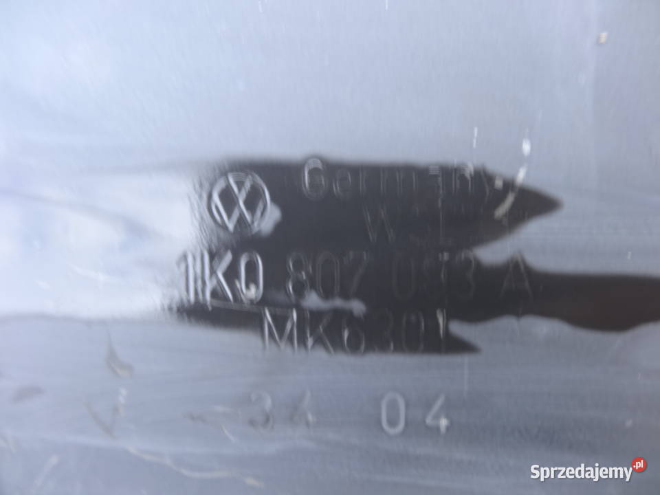 BELKA ZDERZAKA PRZÓD VW GOLF 5 1K0807093A Niemodlin sprzedam