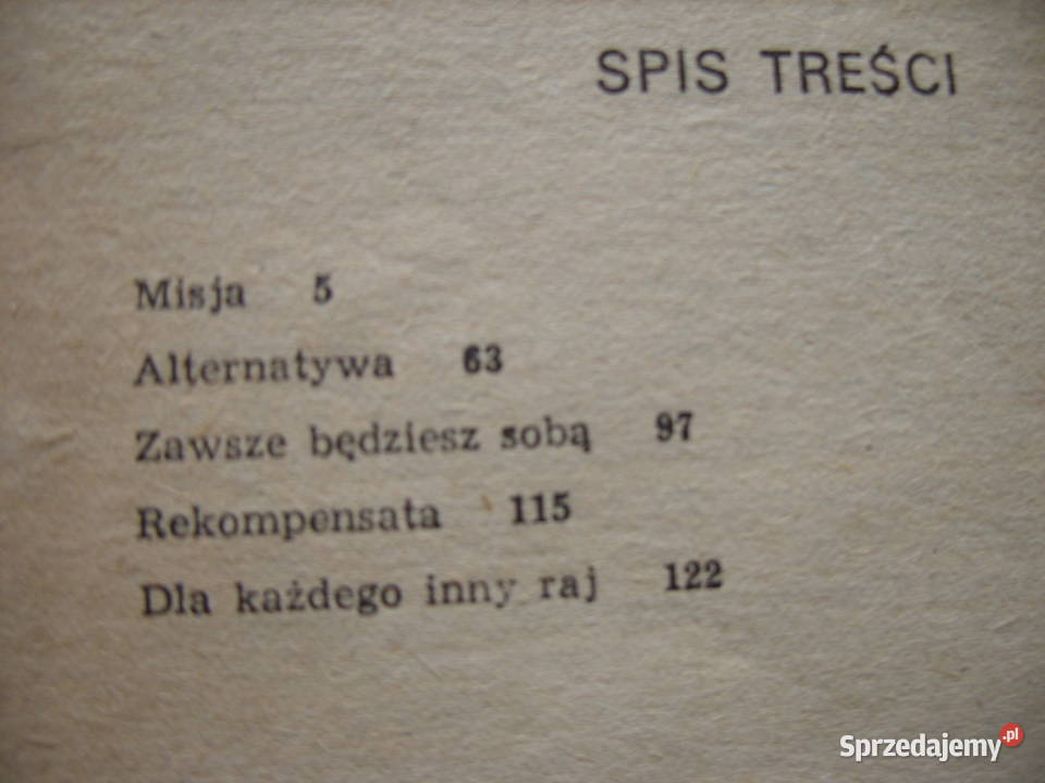 SF JANUSZ SZABLICKI KAZDEGO INNY RAJ 1983 Wołów