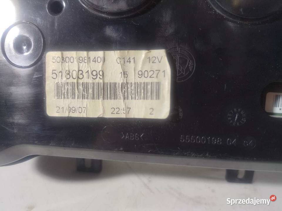 LICZNIK FIAT BRAVO 19 JTD 51803199