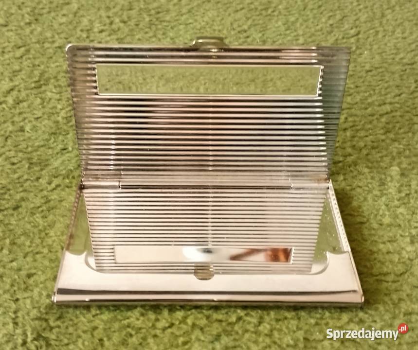 Wizytownik vintage lata 7080 gruby plater stan Katowice