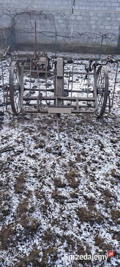 Stara Przetrząsarka do siana figaczka Zgrabiarki i przetrząsacze Gadów
