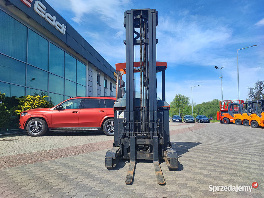 Wózek widłowy elektryczny reach truck BT RRE 140 Kęty