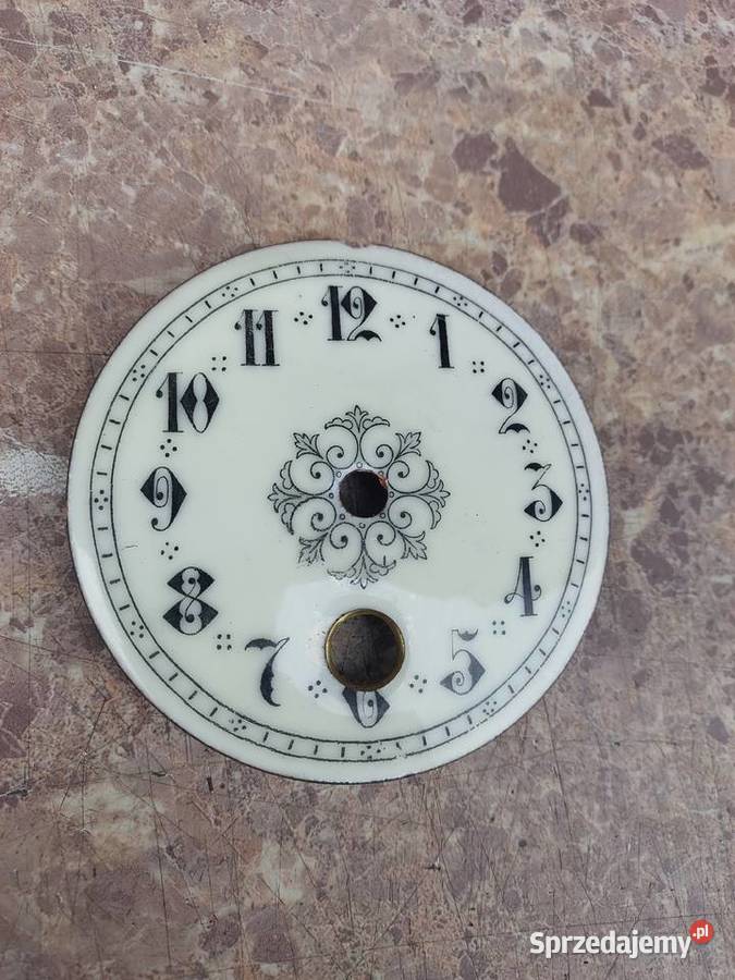 789 Tarcza starego zegara francuza 80mm 22mm tzw Tczew sprzedam
