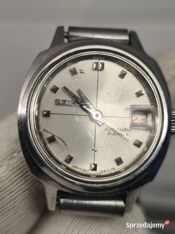 Damski zegarek automatyczny Seiko Chorzów