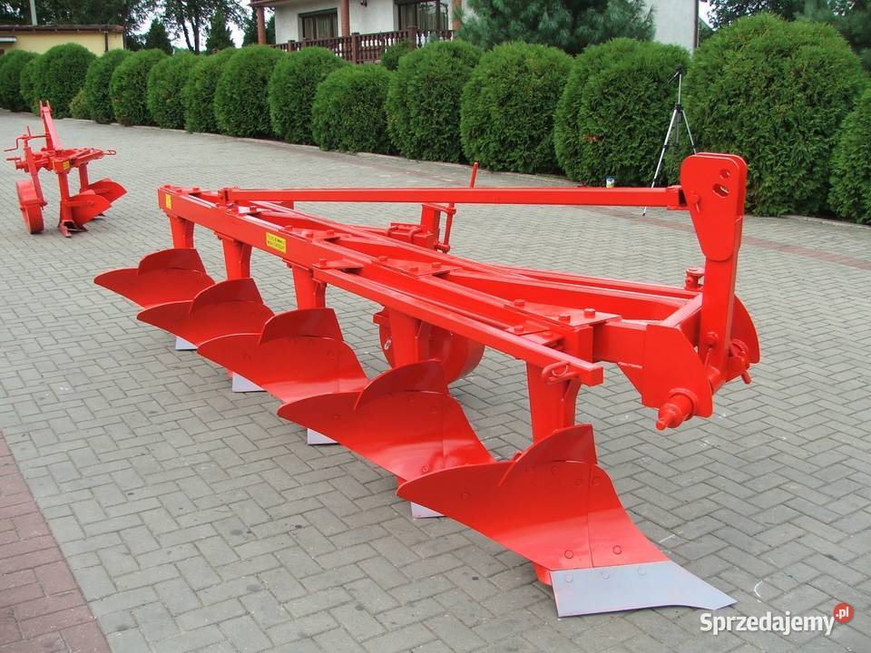 Nowy PŁUG 4 skibowy do orki Podwyższany Zagonowy
