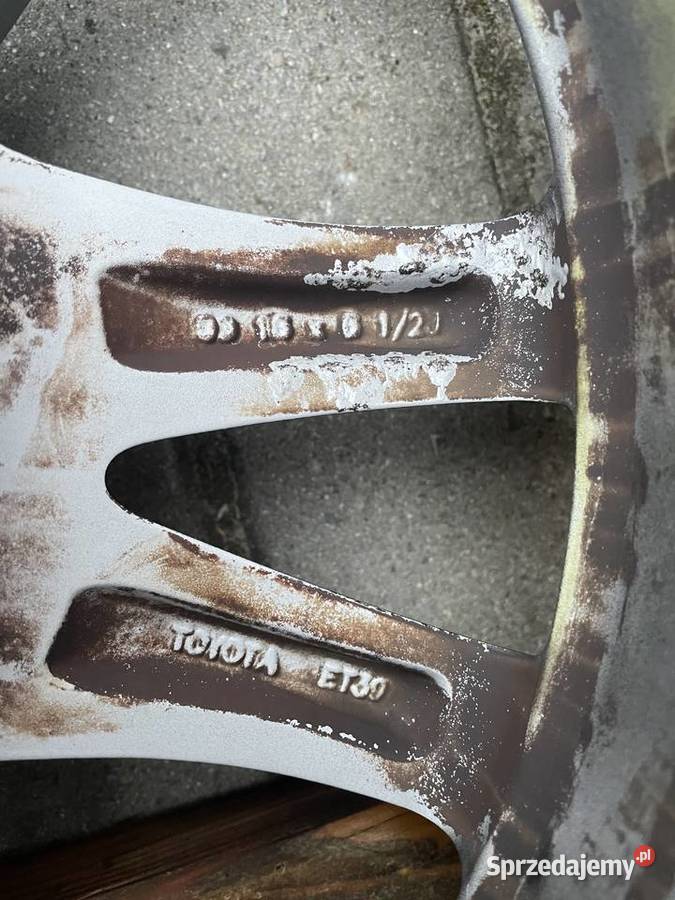 TOYOTA VERSO Alufelgi Felgi 4x R16 65J ET39 Samochodowe świętokrzyskie Ostrowiec Świętokrzyski
