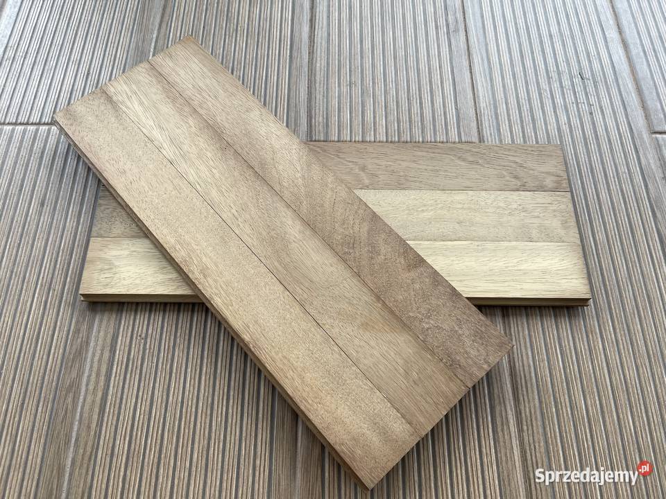 Deska IROKO parkiet 15x60x300600mm lity surowy