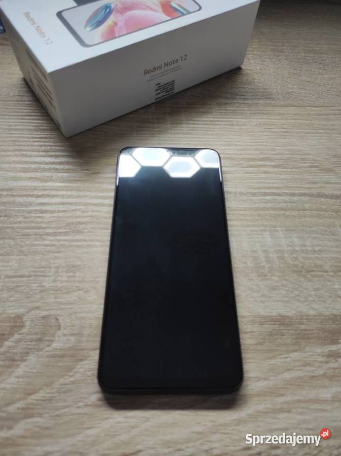 Redmi Note 12 Onyx Gray 256GB podkarpackie Tarnobrzeg