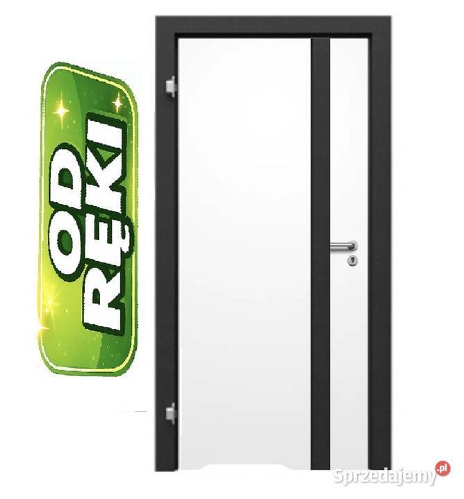 Drzwi bezprzylgowe Loretto DEFENDOOR szkło 80cm Poznań