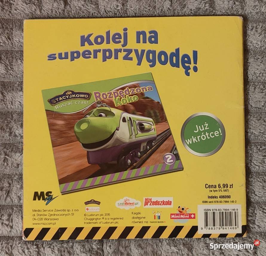 Stacyjkowo Ruszać czas Tom 1 Dzielny Bruno Warszawa