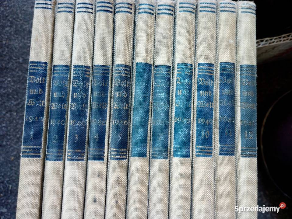 Gazeta niemiecki miesięcznik ludzie i świat 1940 Jarosław sprzedam