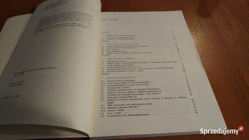 Podstawy działania laserów Franciszek Kaczmarek Rok wydania 1983 Książki naukowe i popularnonaukowe Gdańsk sprzedam