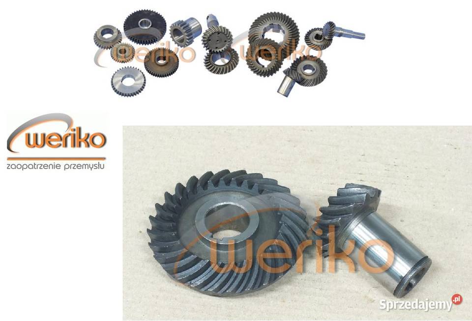 Koło stożkowe skośne do frezarki 6P80 Serwis maszyn i urządzeń Lubin naprawa