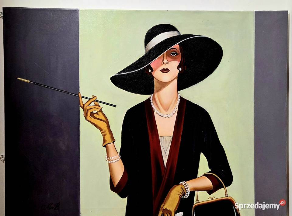 Obraz ręcznie malowany z certyfikatem Godów