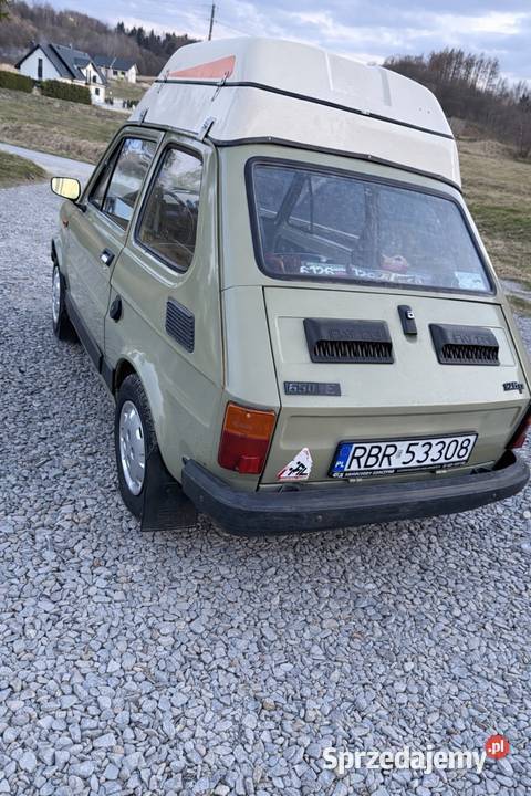 Fiat 126P 650E kapliczka bagażnik dachowy Domaradz