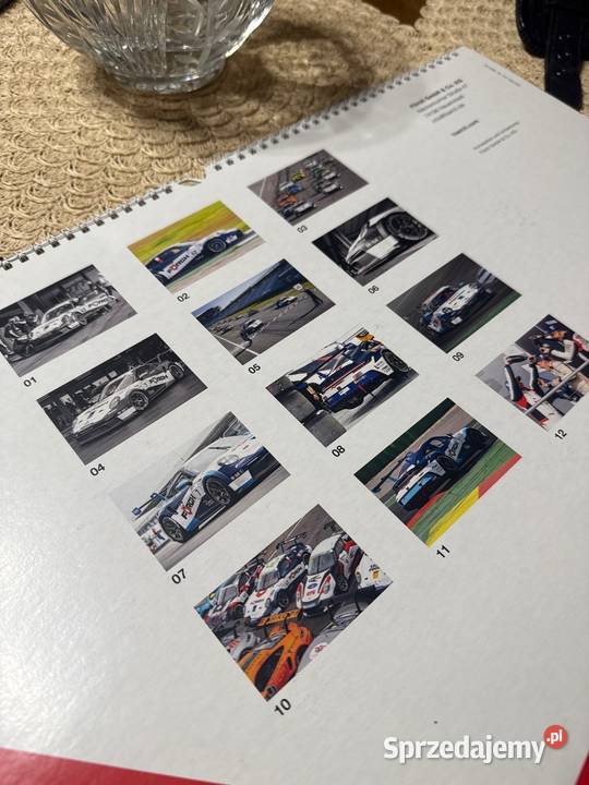 Kalendarz 2026 auta samochody racing rally do Warszawa