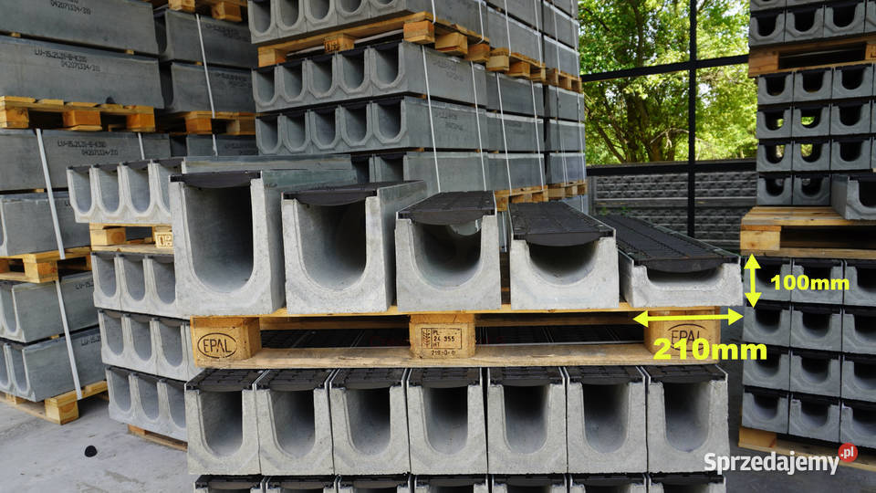 ODWODNIENIA LINIOWE D400 21x10 Betonowe Żeliwo Wrocław