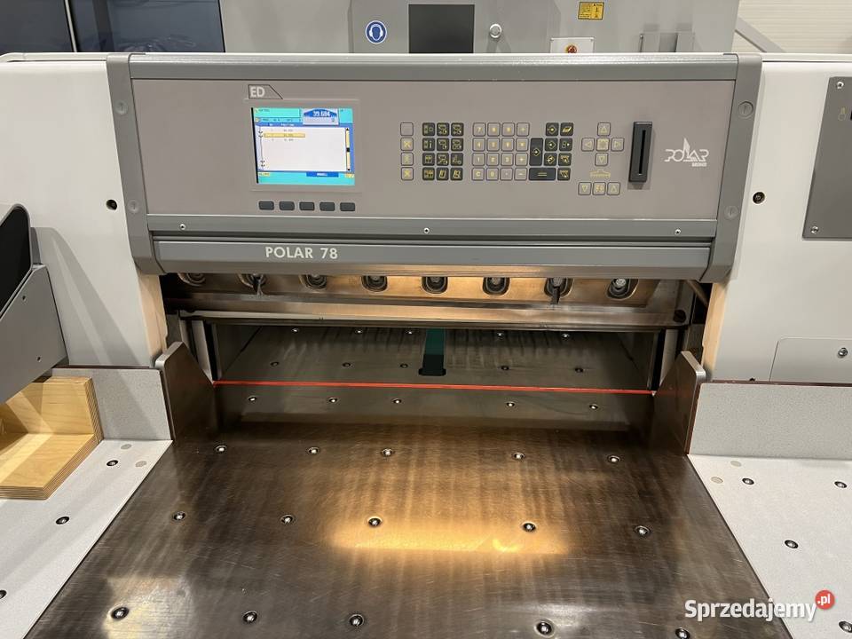Gilotyna do cięcia papieru Polar 78 ED Radom sprzedam