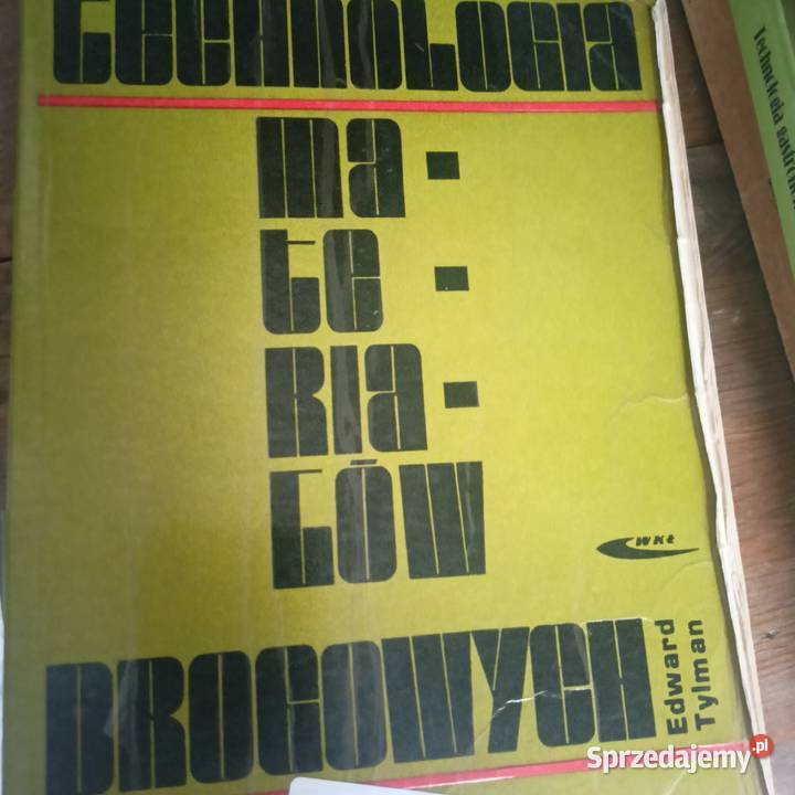 Technologia materiałów drogowych Tylmana książki Gdańsk sprzedam