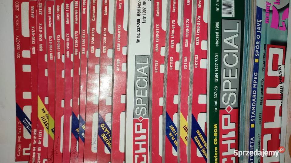 CHIP 9496979899200200120022003 Czasopisma mazowieckie Warszawa
