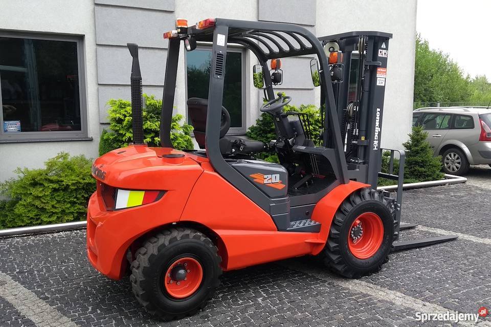 Fabrycznie nowy wózek widłowy terenowy LONKING Wrocław