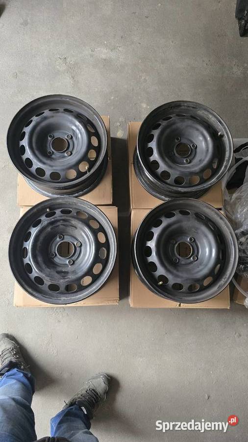 Felgi 15 Peugeot Citroen DS Opel 6Jx15H2 ET32 4 stalowe Mysłowice