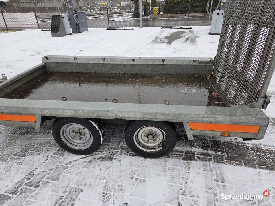Przyczepa do minikoparki hurco 3 tony DMC laweta opolskie Namysłów