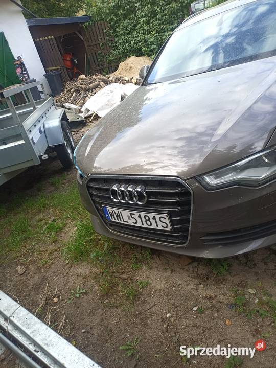 Audi A6 C7 2013 uszkodzony Barczewo
