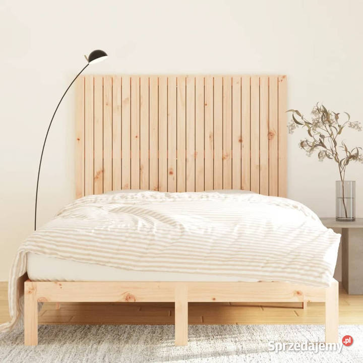 Wezgłowie łóżka 1465x3x110 lite drewno sosnowe Warszawa