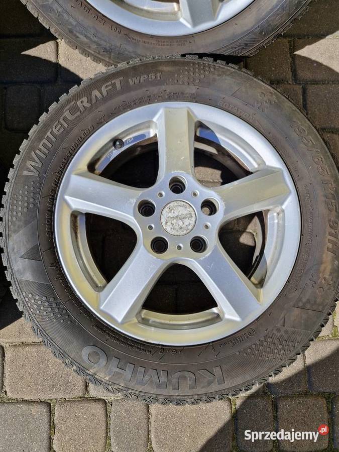 Koła VWSkodaSeat 5x112 65jx15 opony zima 1956515 Tarnowskie Góry