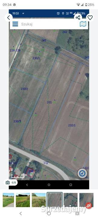 Grunty rolne 65 ha 50m Bezek