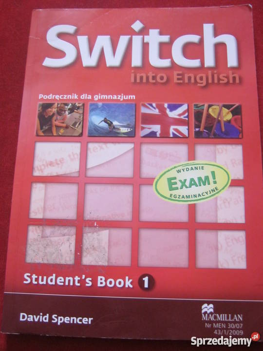 Switch into English Students Book 1 zachodniopomorskie Szczecin
