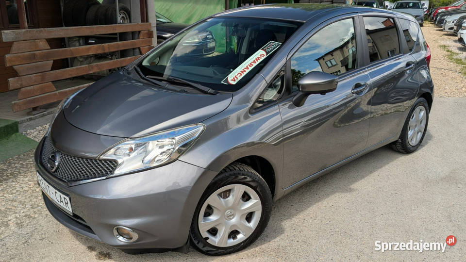 Nissan Note 15dCi90BezwypadkowyKlimatyzacja Navi system Start-Stop Częstochowa