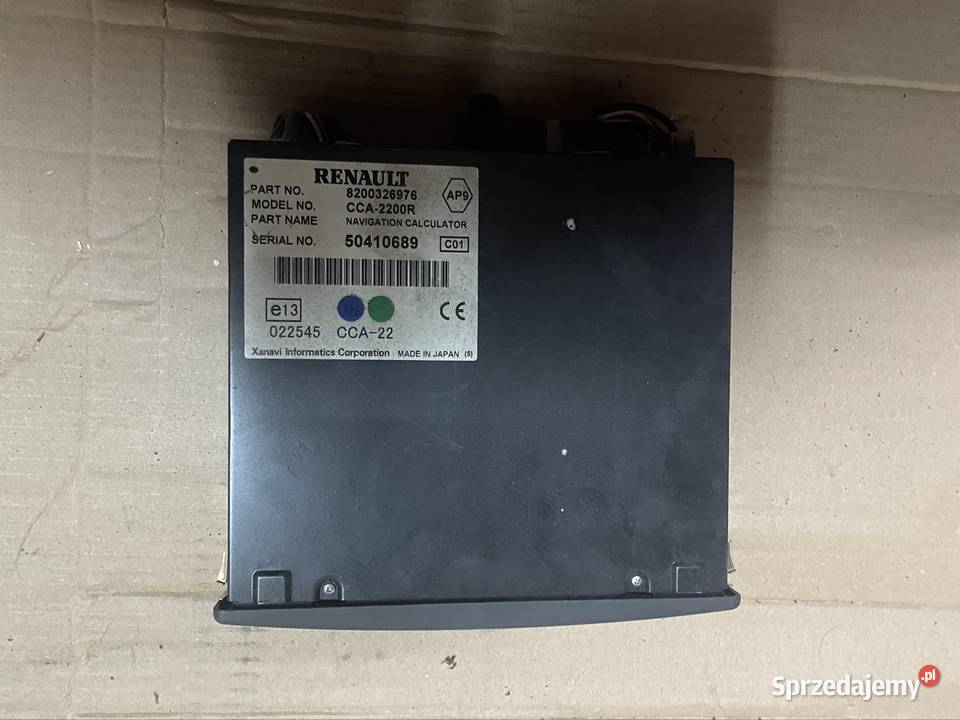 8200326976 czytnik nawigacji renault laguna 2 II sprzedam