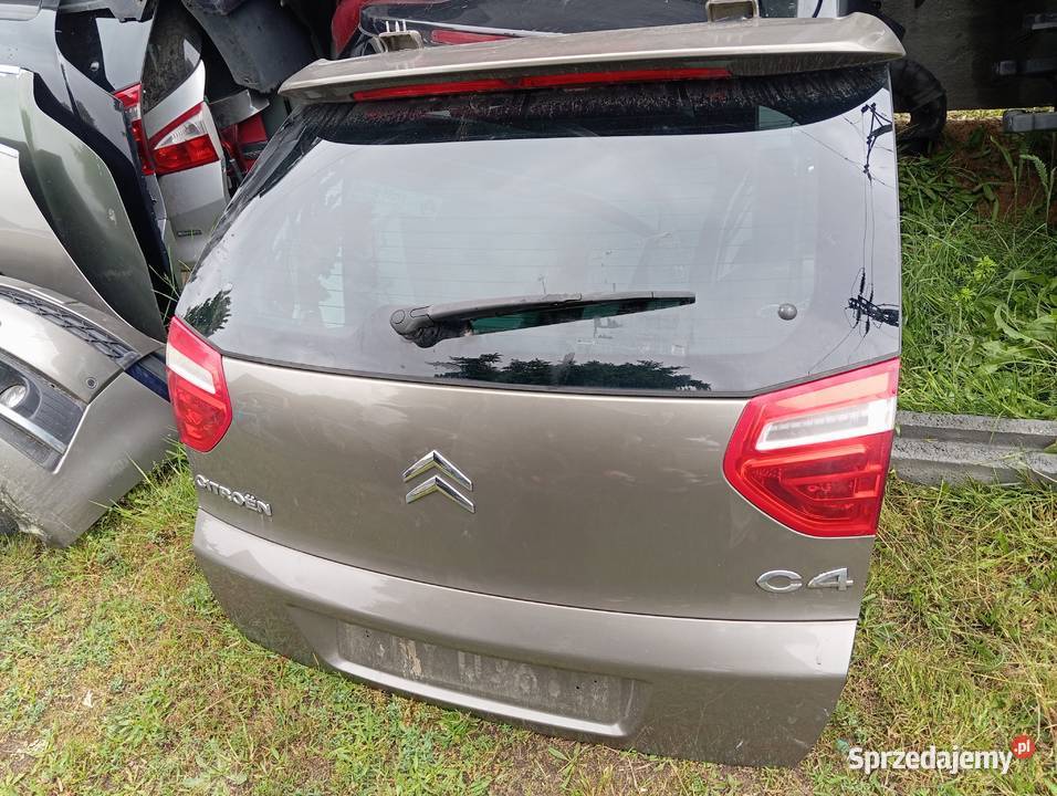 CITROEN C4 PICASSO MASKA ZDERZAK BŁOTNIKI CZĘŚCI Zderzaki Lubin