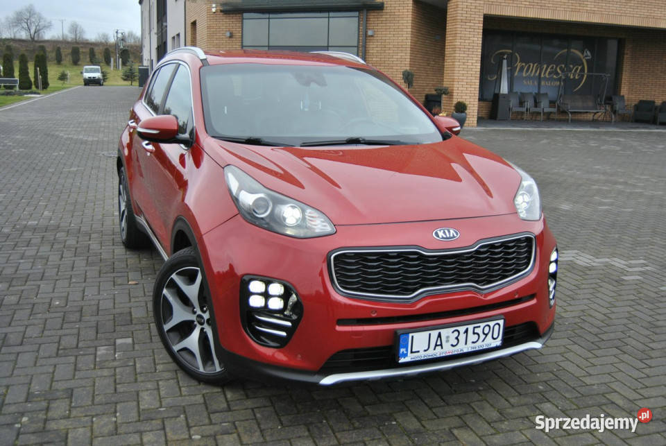 Kia Sportage GTline Kamera cof SKÓRA LEDY GPS Samochody osobowe Modliborzyce