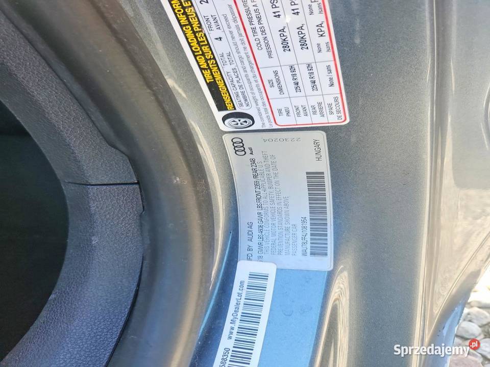 2018 AUDI A3 PREMIUM śląskie Częstochowa