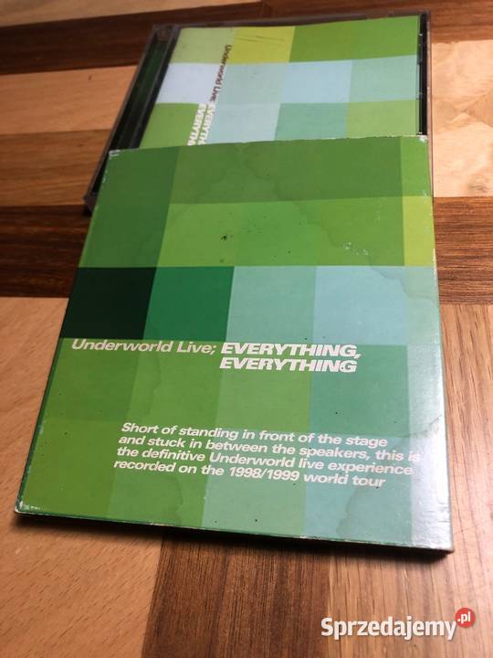 Underworld LiveEverything CD JBO 1012542 wielkopolskie Poznań